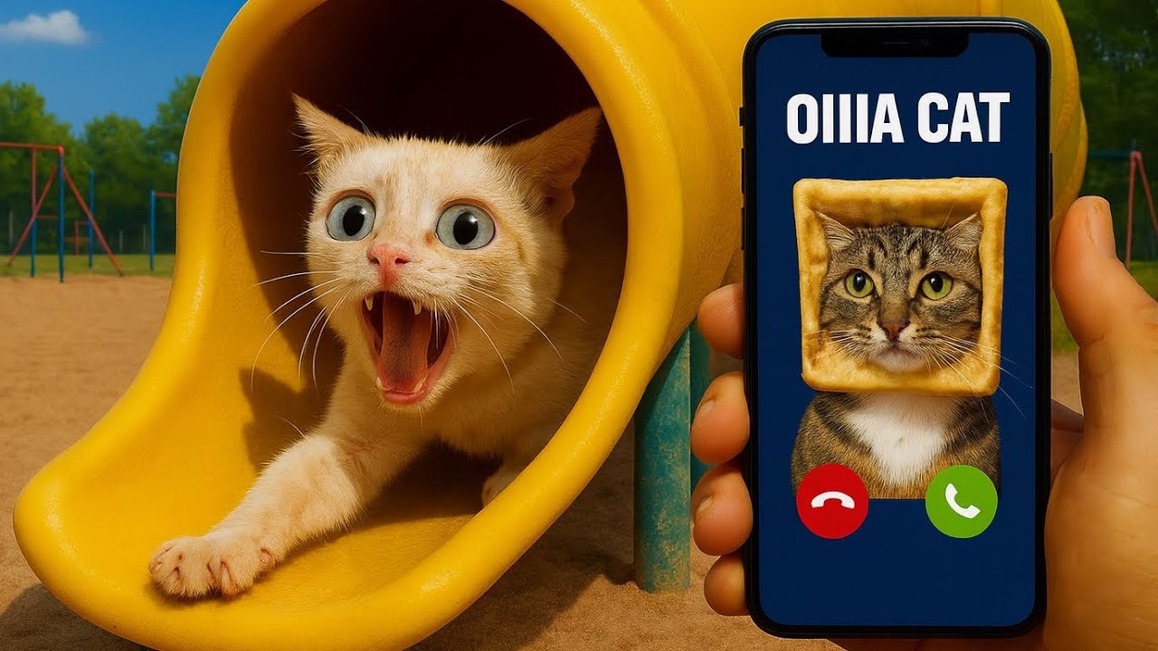 OIIAOIIA CAT is Calling ME! Spinning Cat Meme Remix 2025