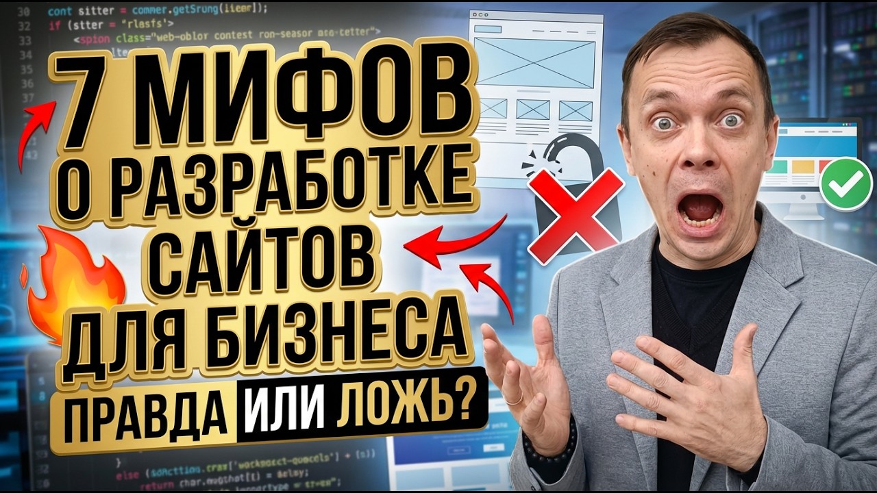 7 мифов о разработке сайтов для бизнеса, в которые до сих пор верят предприниматели