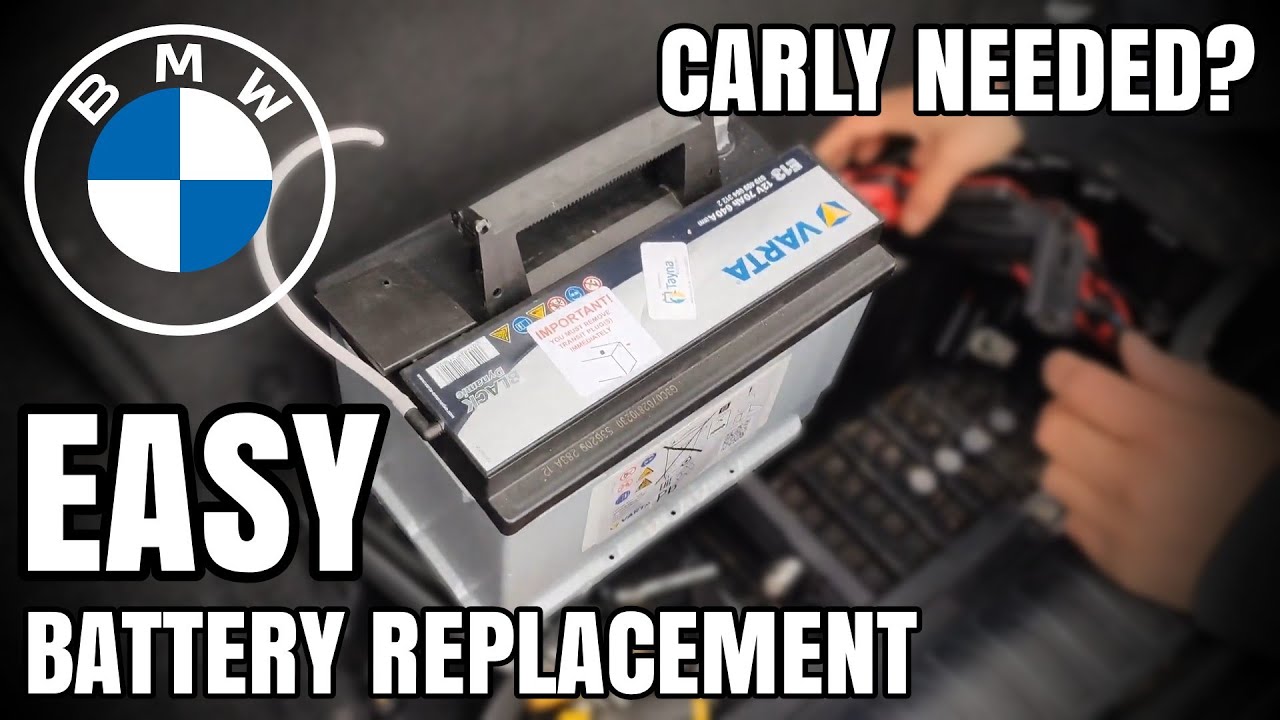 HOW TO CHANGE YOUR BMW 1 SERIES E87 BATTERY WITH OR WITHOUT REGISTERING IT.
