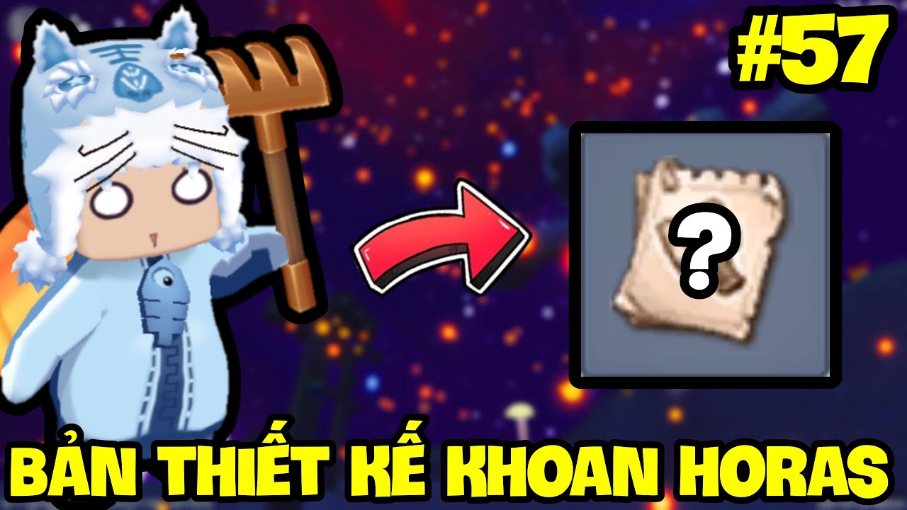 SINH TỒN HƯ KHÔNG MINI WORLD - TẬP 57: MEOWPEO VẤT VẢ KIẾM BẢN THIẾT KẾ KHOAN ĐỒNG HORAS