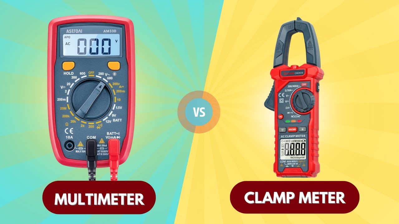 Multimeter vs Clamp Meter ⚡ | Which One Should You Use?