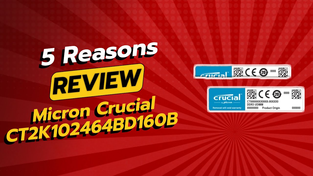 Комплект оперативной памяти Crucial 16 ГБ (2x8 ГБ) DDR3 1600 МГц CL11 для настольных компьютеров ...