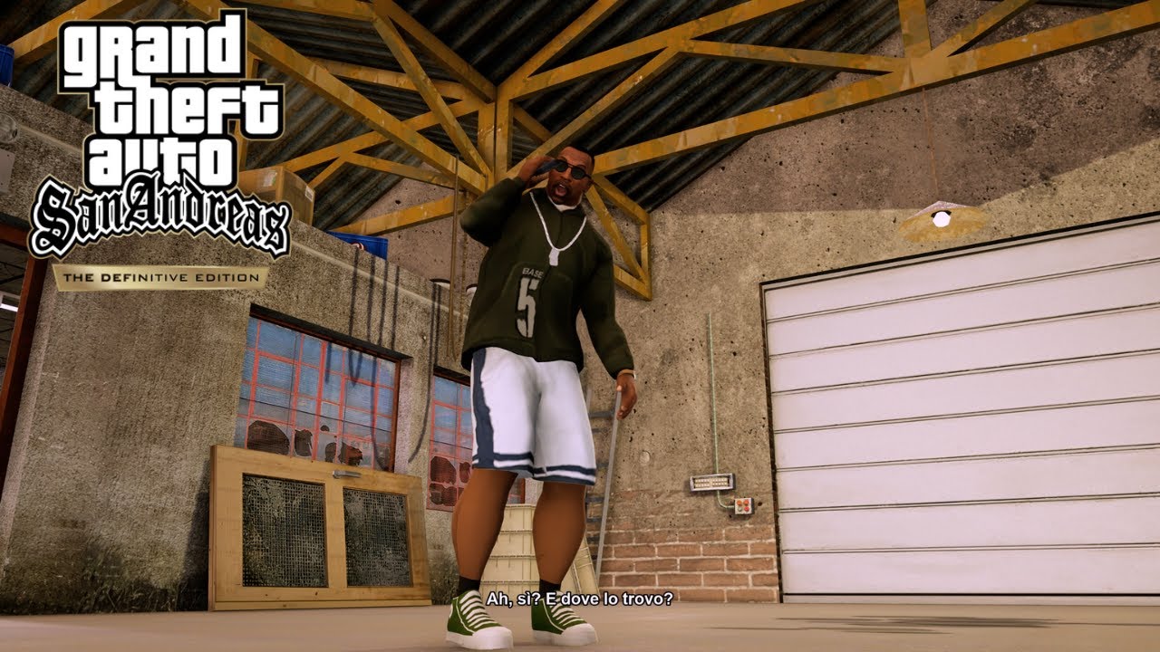GTA San Andreas The Definitive Edition - Gameplay ITA - 555 We Tip