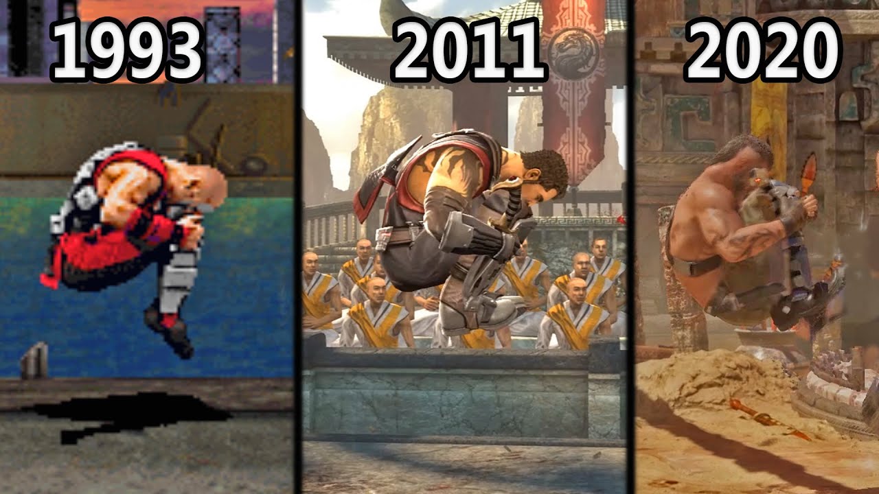 Evolution of Kano's Cannon Ball (1992-2020)