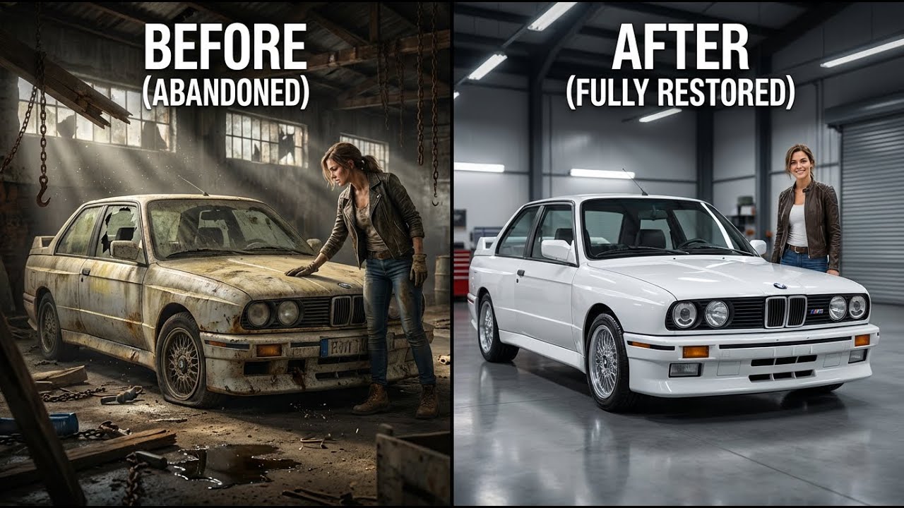 ASMR Full Restoration of Abandoned BMW E30 M3 (1988) | From Rusted to Brand New @CARRESTORINGLAB