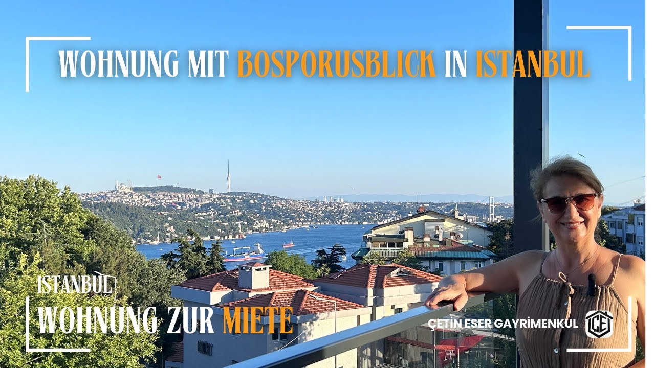 🌅 Atemberaubender Bosporusblick! Stilvolle Wohnung in Top-Lage von Istanbul | Immobilien-Tour