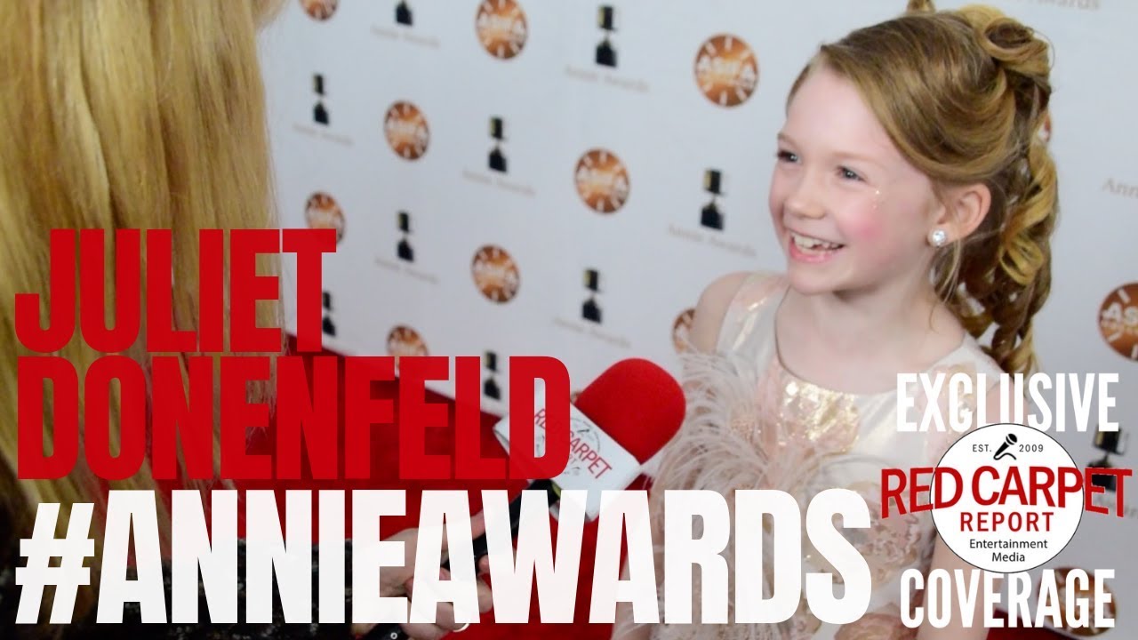 Juliet Donenfeld interviewed at the 46th Annual #AnnieAwards #Animation #AwardSeason