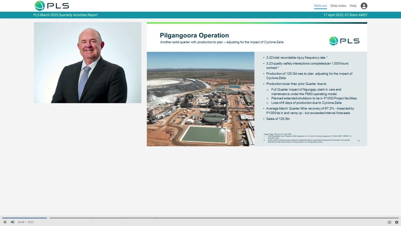 Investor Presentation Recording - March Quarterly Results