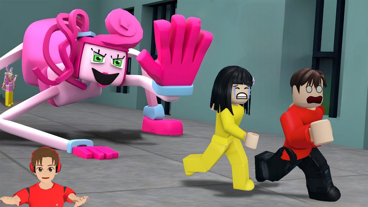 Yuta Dan Mio Dikejar Mommy Long Legs Poppy Play Time || ROBLOX