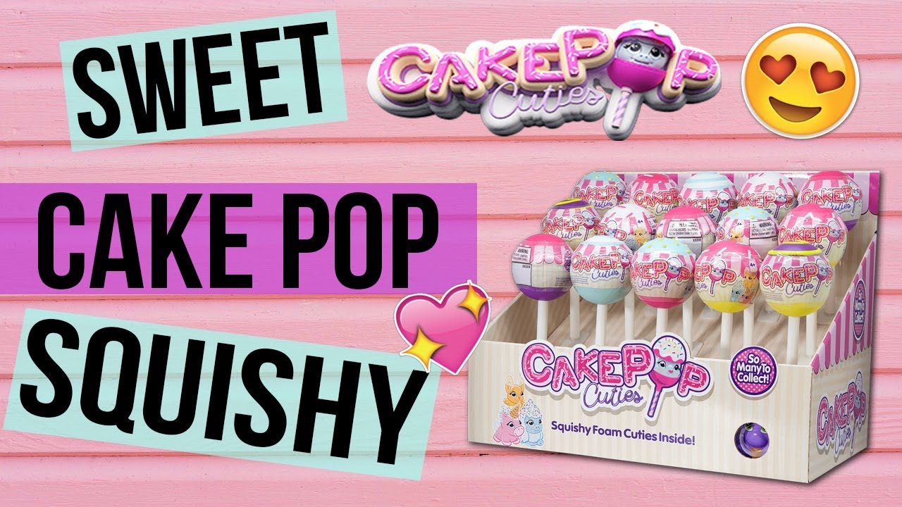 Super Sweet Cake Pop Cuties Squishies Unboxing