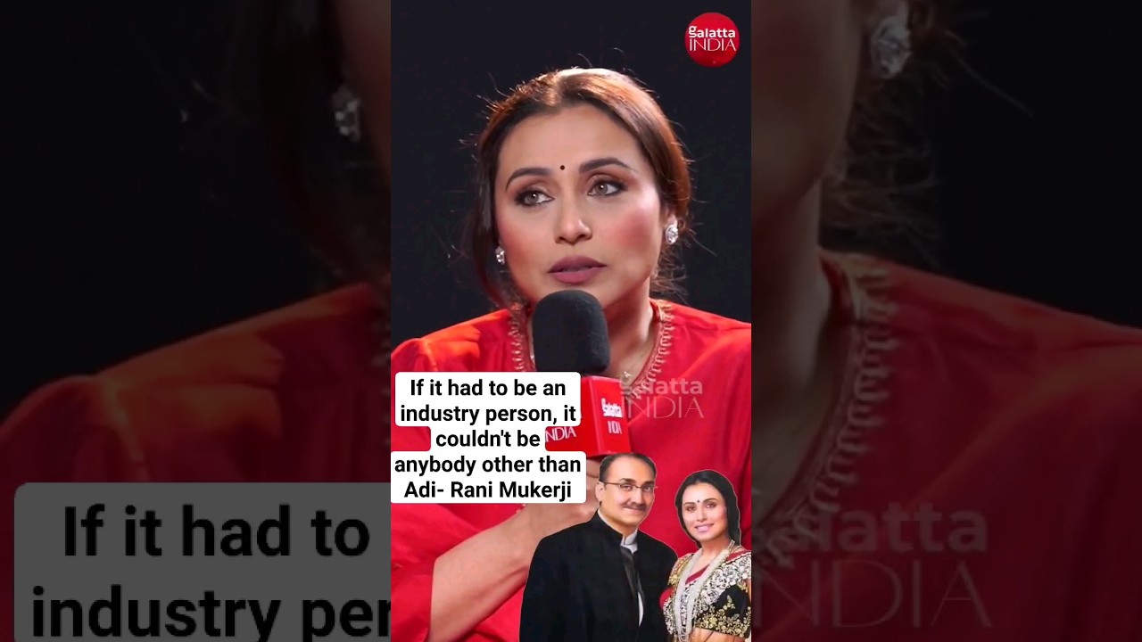 #ranimukerji opens up about marrying #adityachopra #shorts #galattaindia