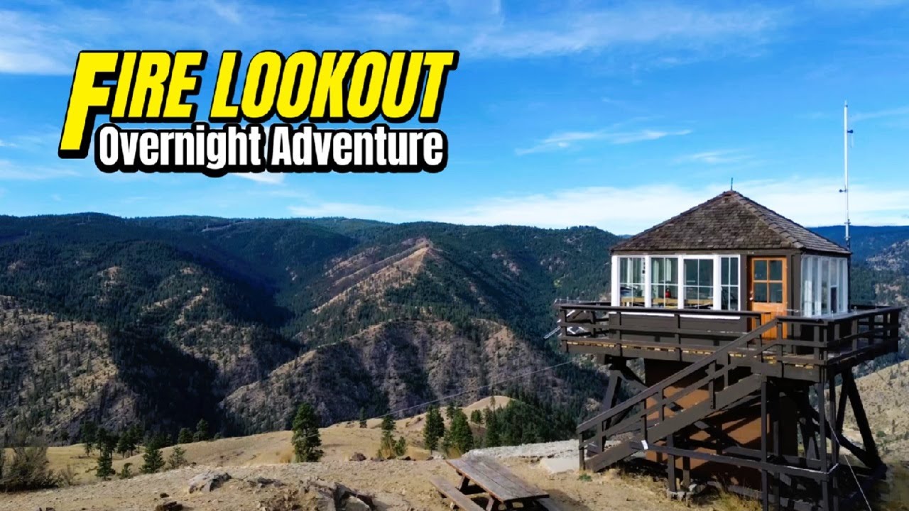 Overnight at Steliko Lookout: Historic Fire Tower Adventure