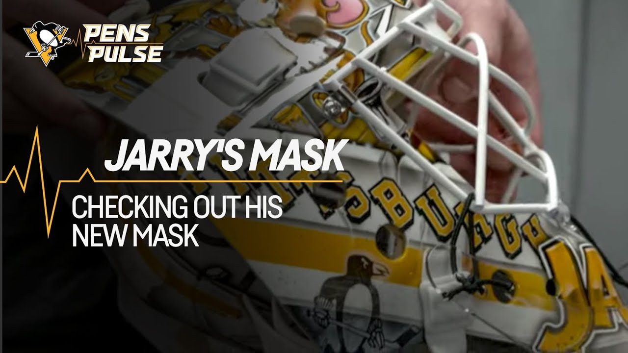 Tristan Jarry's Mask | Pittsburgh Penguins