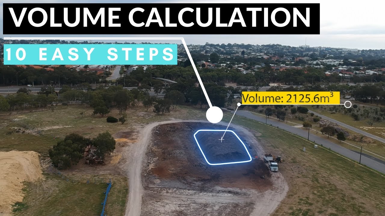 10 Steps to Calculate a Volume in Agisoft Metashape with GCPs | Aerial Surveying