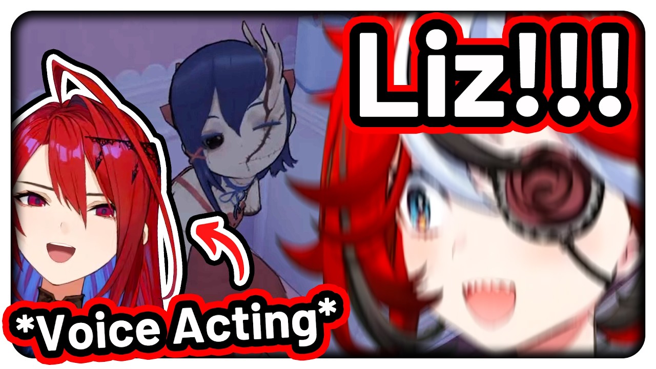 Liz scares Bae with her sudden voice acting 【Hololive EN】
