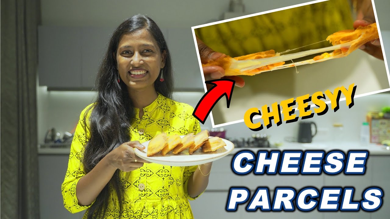 Cheese parcels/Quick evening snack/Innaiku enna samayal