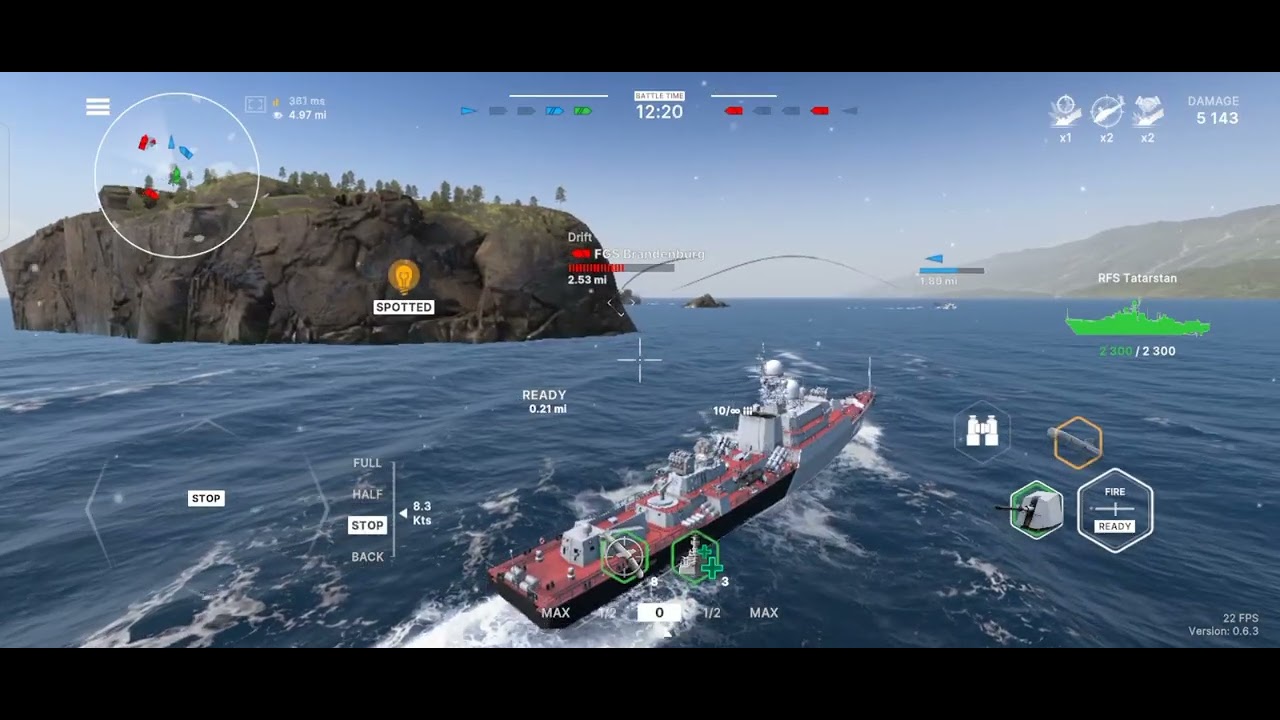 Warships Mobile Level 9