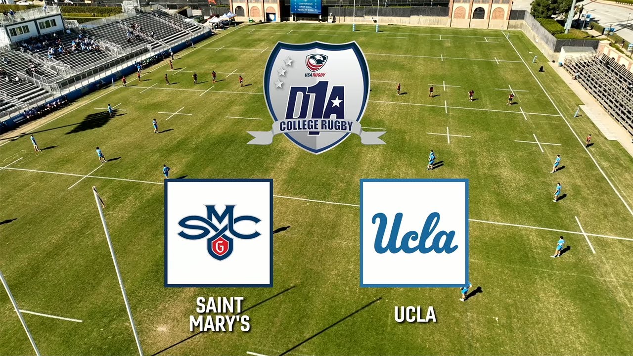 TOP PLAYS College Rugby - Saint Mary's at UCLA - 3/8/2025