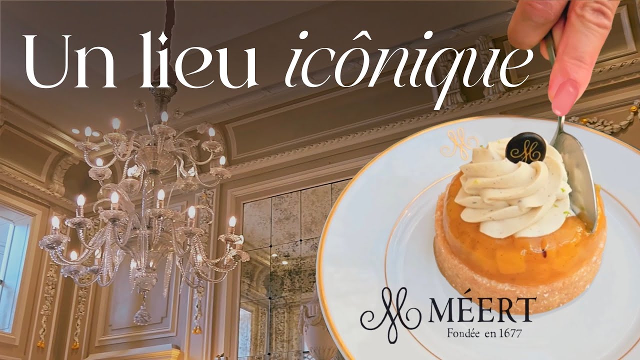 Goûter esthétique dans un salon de thé prestigieux - Méert Lille