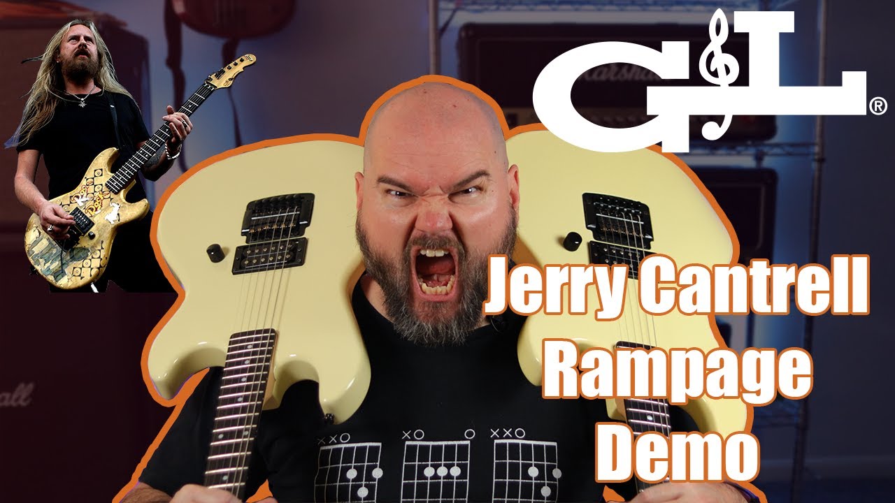 G&L Джерри Кантрелл Signature Rampage Demo