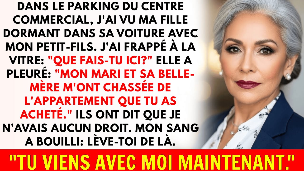 J'ai Vu Ma Fille Et Mon Petit-Fils Dormant Dans La Voiture. 