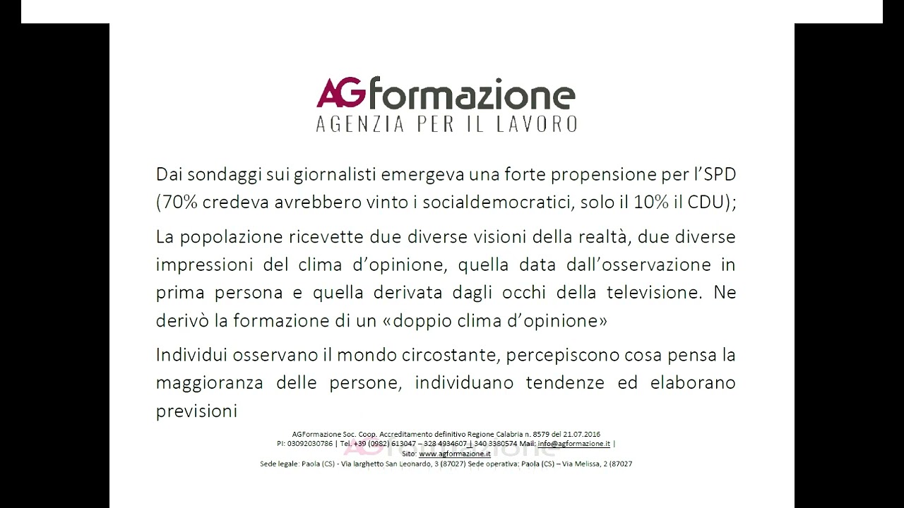 La spirale del silenzio