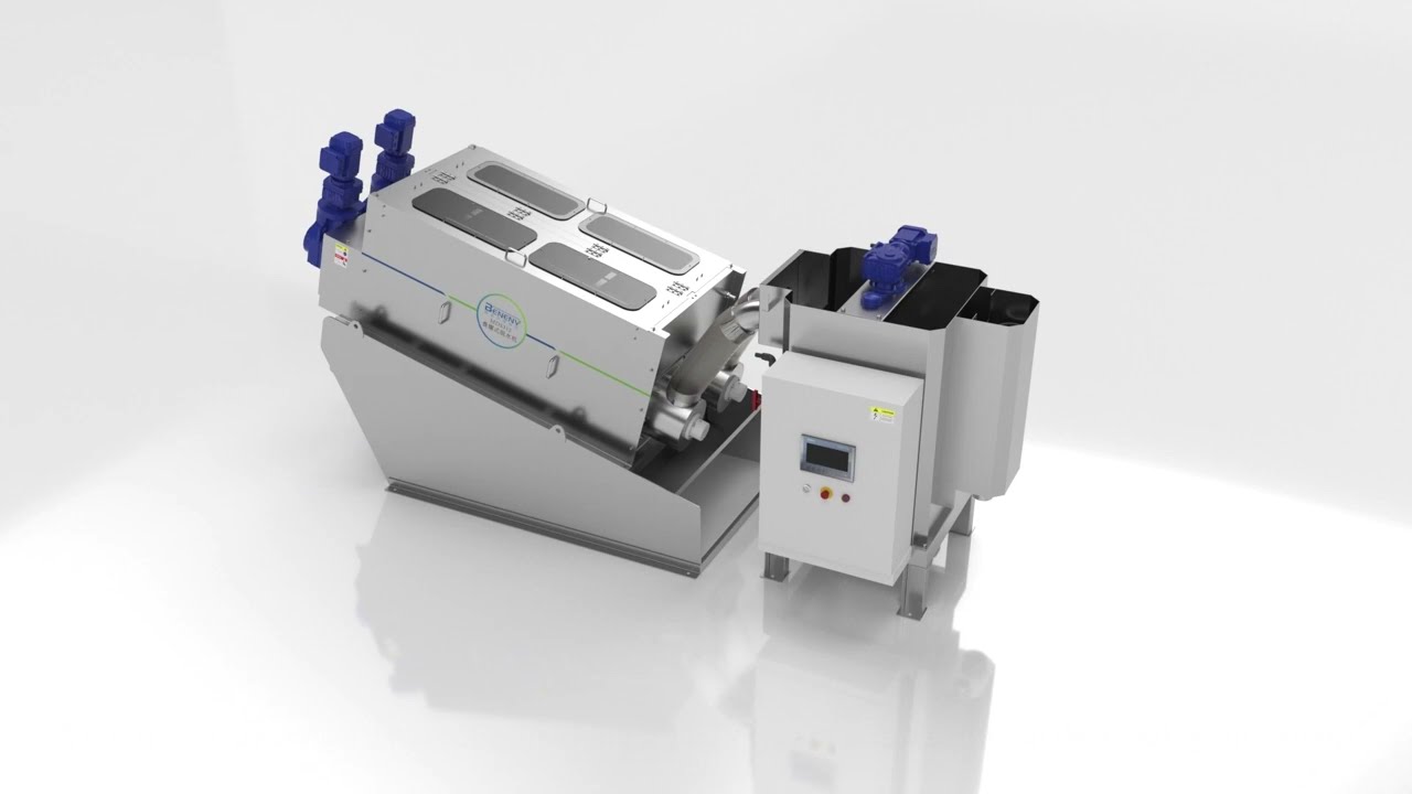 Screw Press Sludge Dewatering MDS&reg;