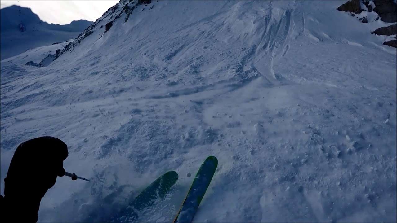 Couloir des pisteurs Val d'Isère / Pisteurs couloir