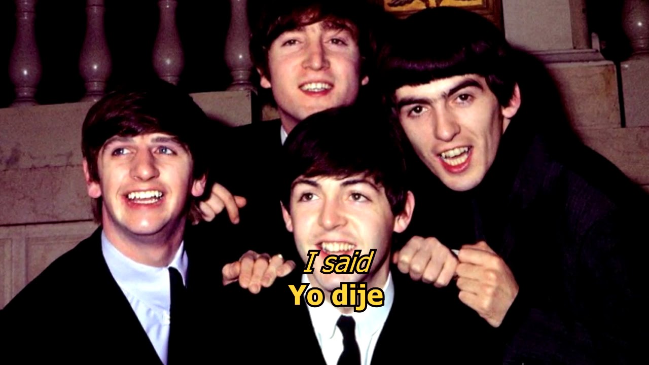She said, she said - The Beatles (LYRICS/LETRA) [Original]
