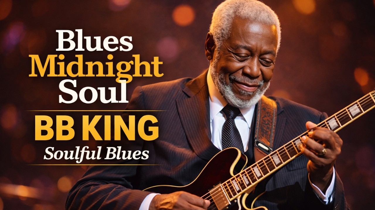 🎸Deep Soulful Blues Inspired by BB King, Jimi Hendrix, Albert King | Blues Midnight Soul