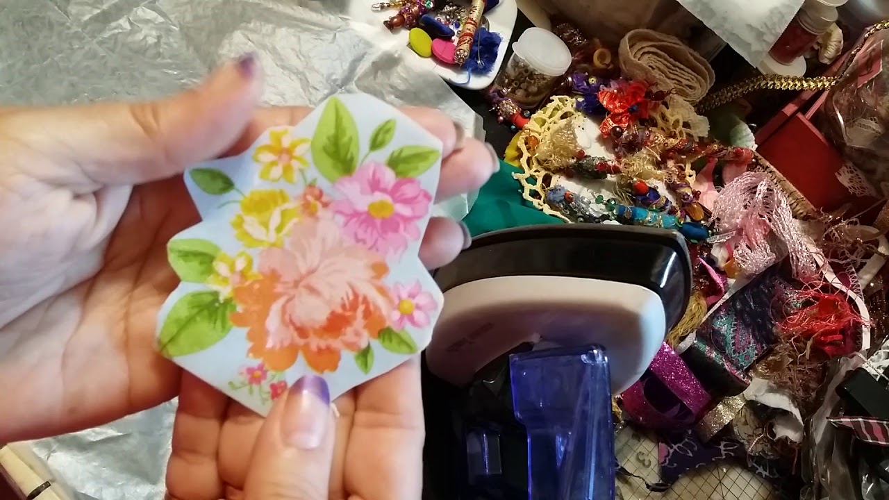 Easy Napkin Transfer to fabric Tutorial - "How to"