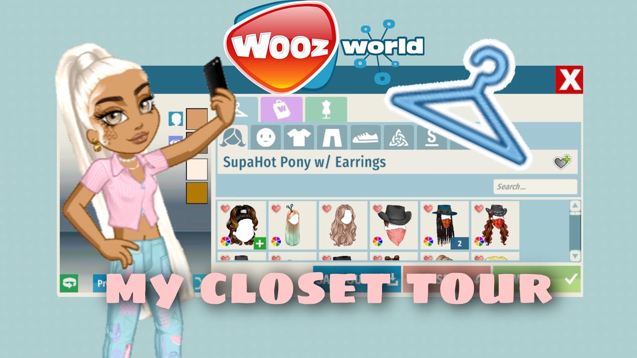 MY CLOSET TOUR | WynterWooz - Woozworld