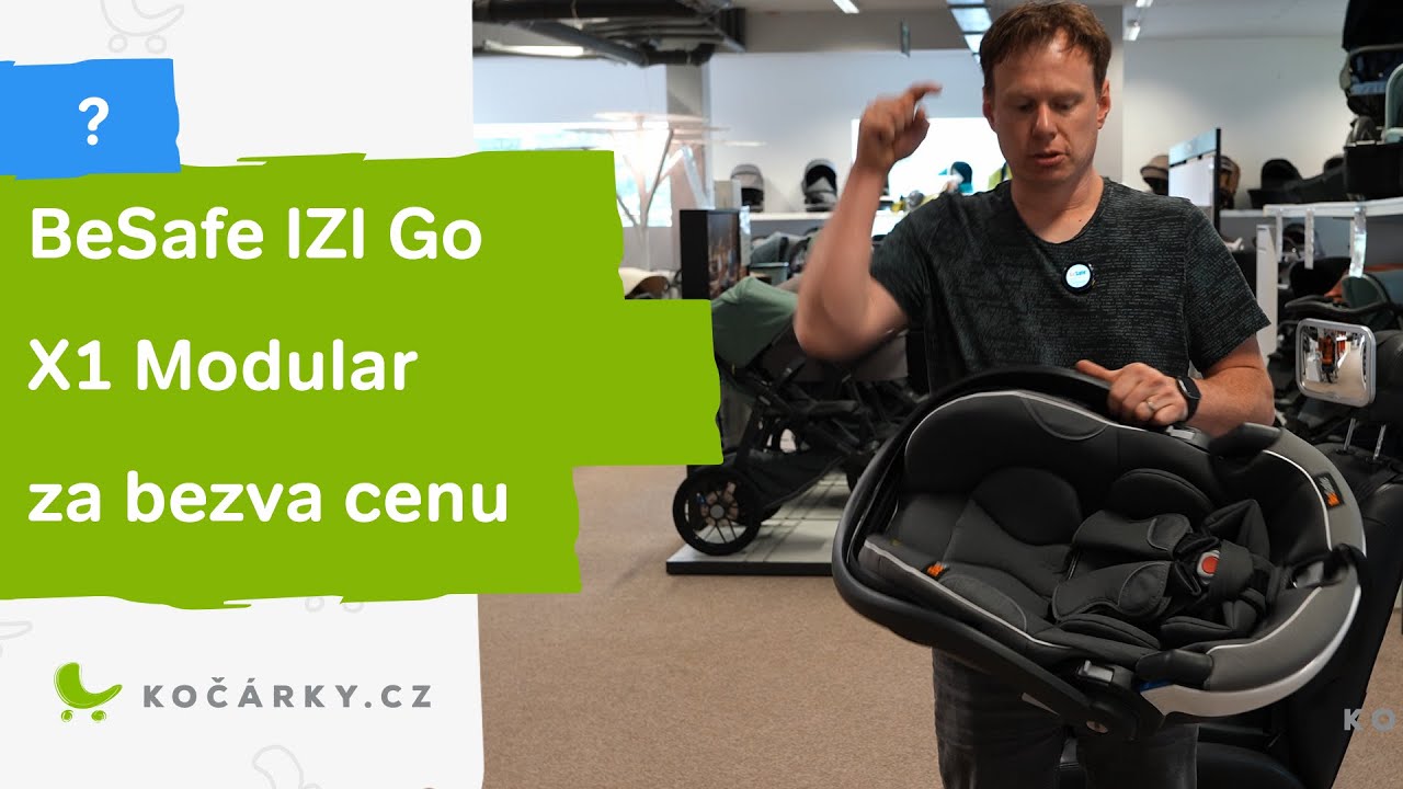 Legendární BeSafe Izi Go Modular X1 za fantastickou cenu. Pozor!! Posledních pár kousků