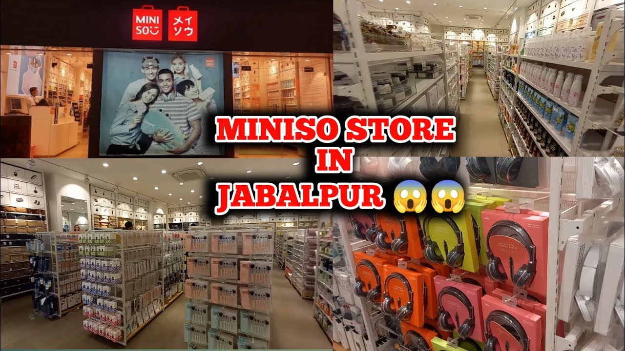 MINISO STORE IN JABALPUR😱😱  || VLOG #06 || MUSKAN'S DREAM WORLD