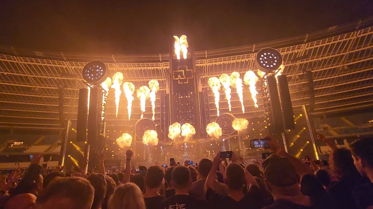 Sonne Rammstein - Slaski Stadium Chorzow 30/07/2023