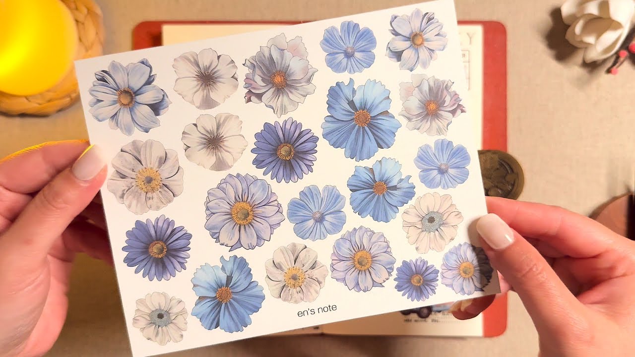 ASMR 🌼봄기운 가득한 가벼운 주말맞이 다이어리 꾸미기 Journaling scrapbooking Collage / Vintage stationery / 다꾸 / コラージュ