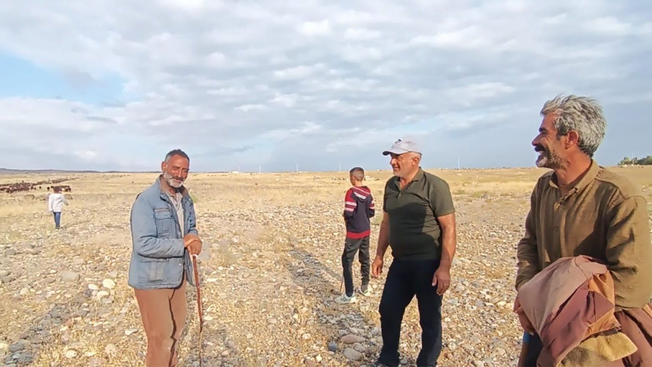 YAYLA SEZONU BİTTİ-- GÖÇ BAŞLADI -- KASIM AMCANIN AYAĞINA DİKEN BATTI
