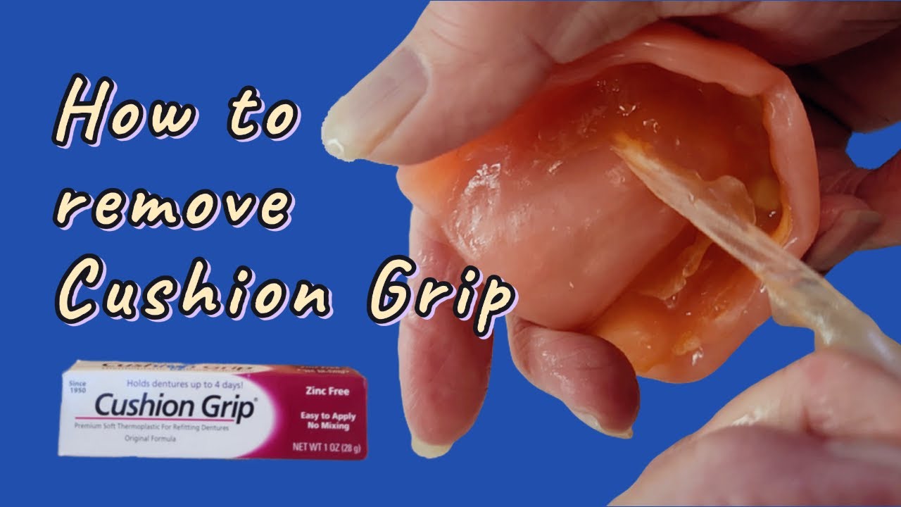 Removing Cushion Grip is easy with these tips!