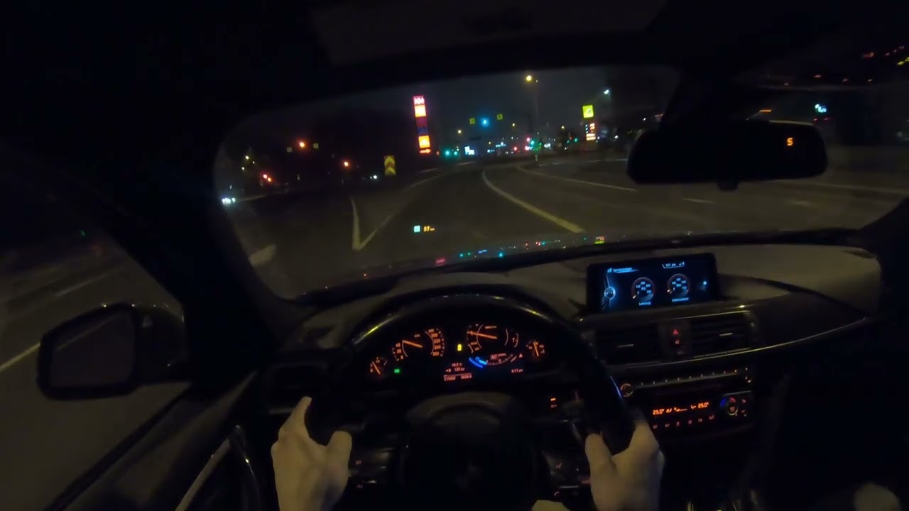 Stage 2 tuned BMW F30 340i casual city driving
