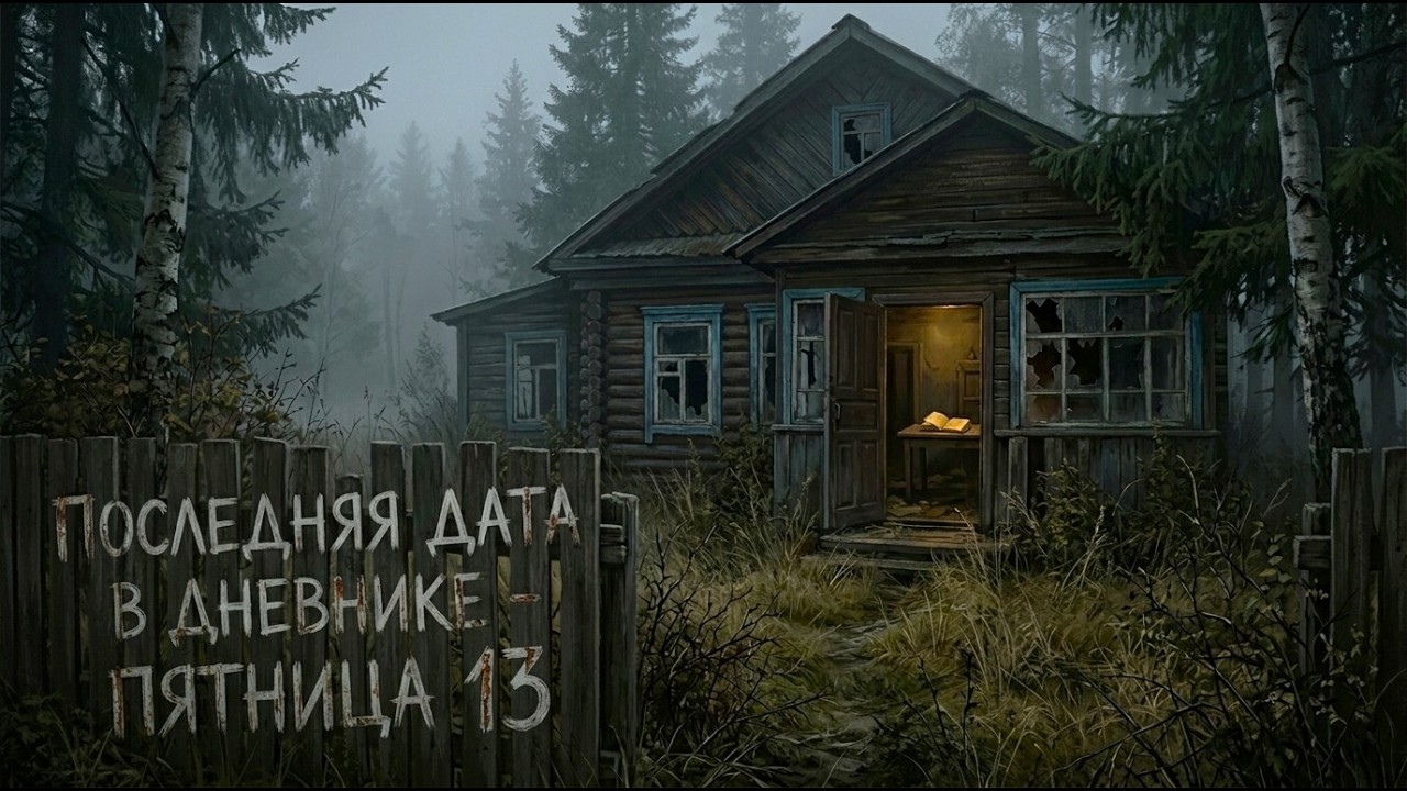 Он пожалел о том, что нашел заброшенную дачу в лесу и зашел в неё в ПЯТНИЦУ 13-го