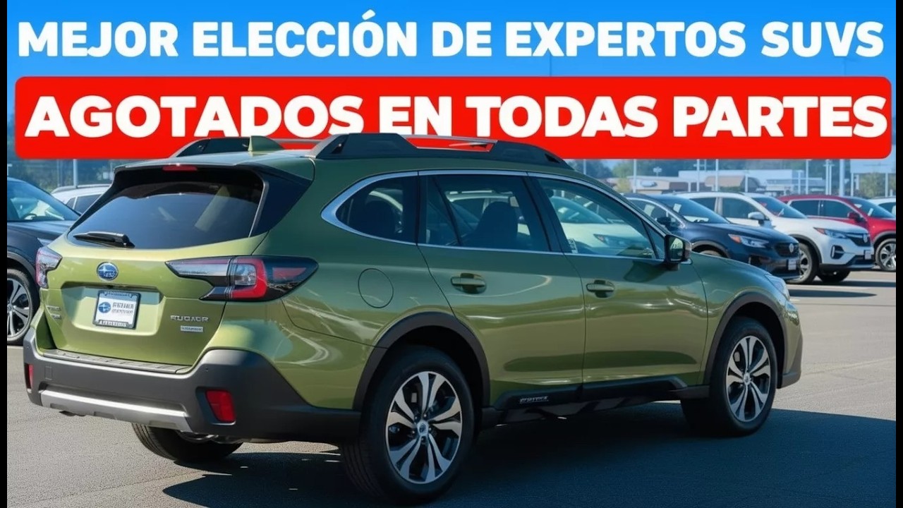 &iexcl;CONFIRMADO! Los 7 Mejores SUVs de 2025 seg&uacute;n los Expertos 🚗
