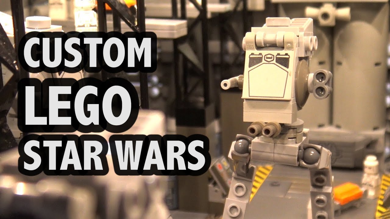 LEGO Star Wars AT-ST Walker Hangar | Bricks Cascade 2018
