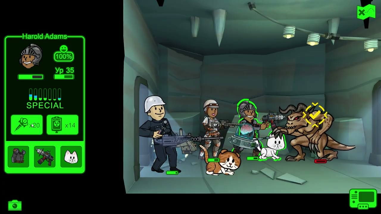 Fallout Shelter, season 2, Ma June, Claws, Overcome the leader