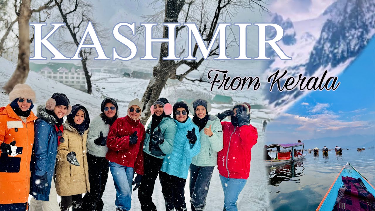Ladies മാത്രമായി ഒരു KASHMIR TRIP 😍 Kerala to Kashmir By Train | Travel Package