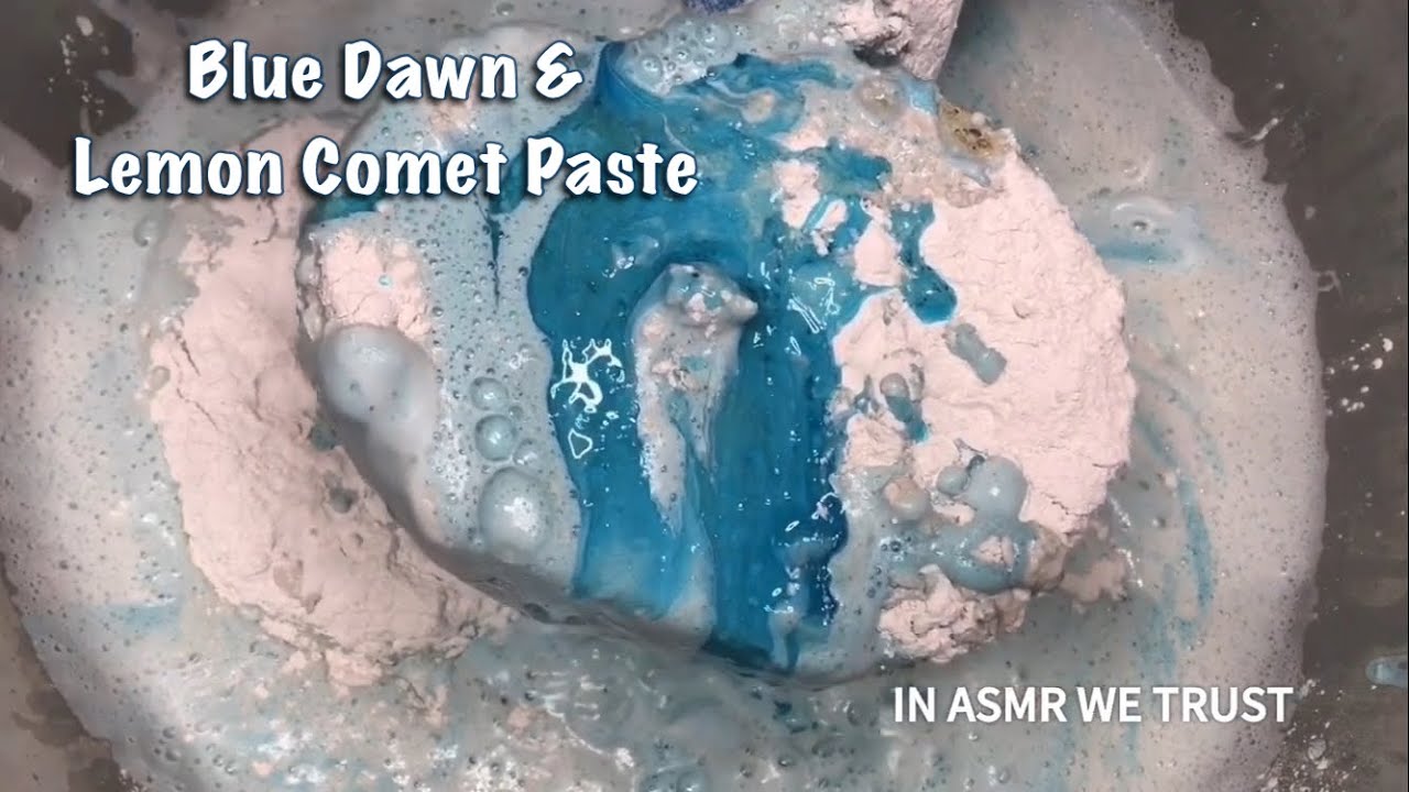 2x Speed💨ASMR Blue Dawn & Lemon Comet Paste with Proplus Grouts +Pine Rinse (Watch in High Quality)
