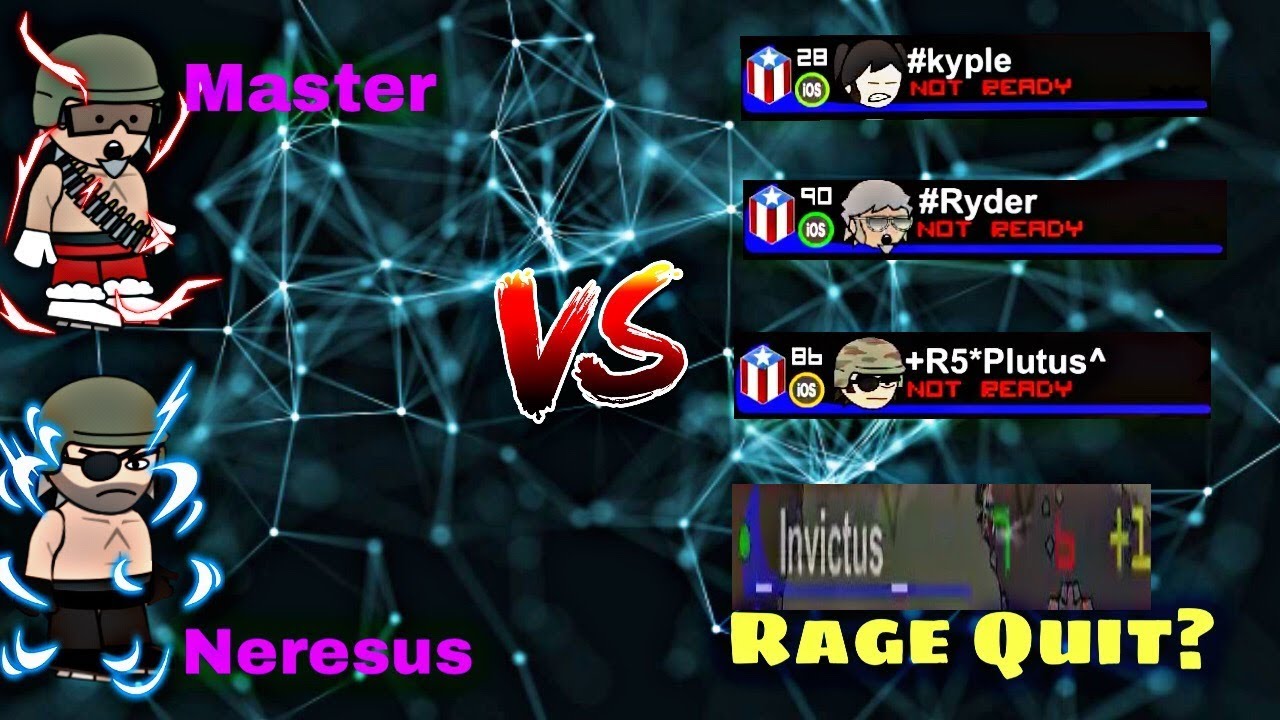 Doodle Army 2: Master Neresus VS Kyple, Ryder, Invictus, Plutus - EPIC 4vs4