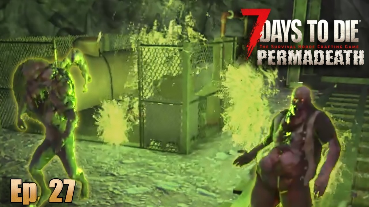 Der Mutant im Kellergewölbe Permadeath Insane Feral Sense  | 7 Days to Die