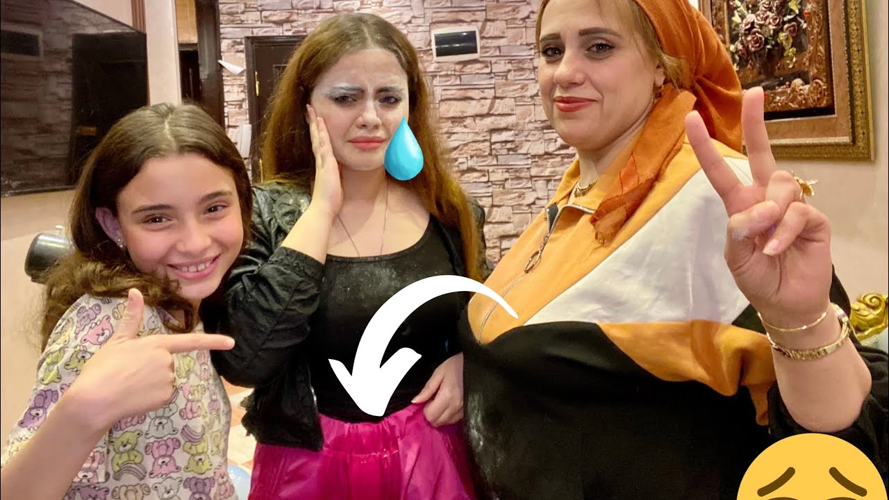 مقلب المياه والدقيق في اختي 😂💦  خدت حقي منها ورد فعلها مسخره 😂