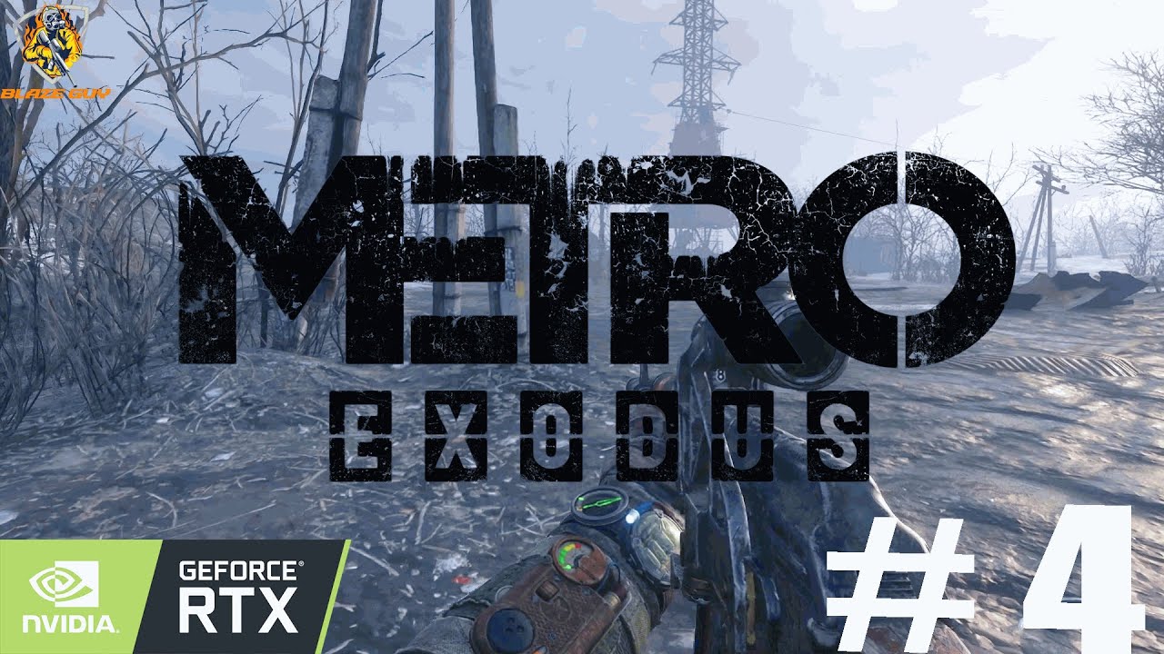 METRO EXODUS Walkthrough Gameplay Part 4  Volga Secret Terminal Room Key [RTXON]