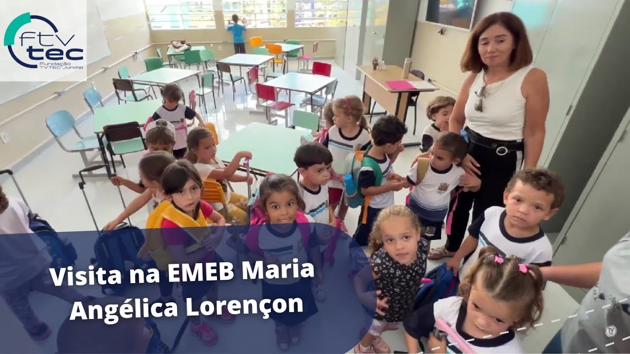Visita na EMEB Maria Angélica Lorençon